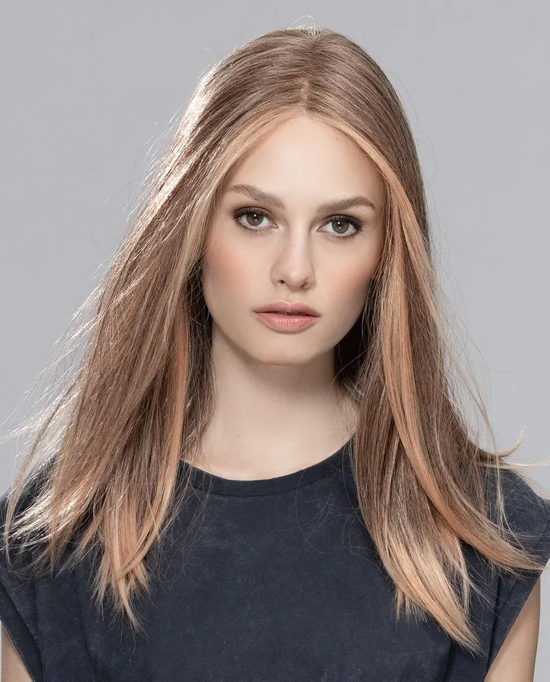 Sleek Mono Part de Ellen Wille, color Powder Blonde Rooted (foto 2)