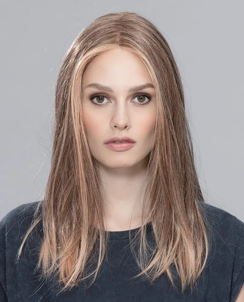 Sleek Mono Part de Ellen Wille, color Powder Blonde Rooted (foto 3)