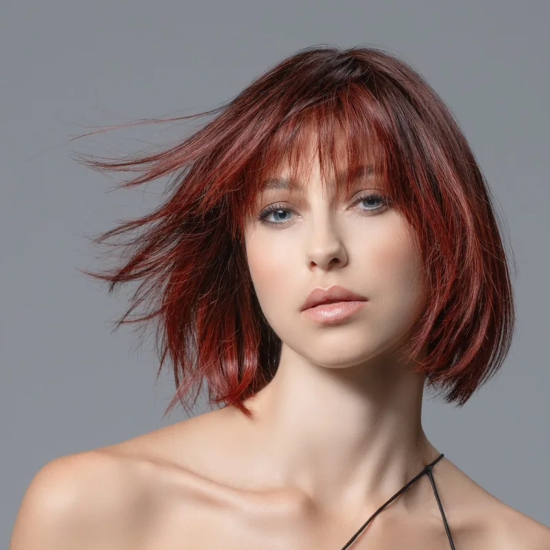 Mikado Mono de Ellen Wille, color Cherry Red Tipped (foto 3)